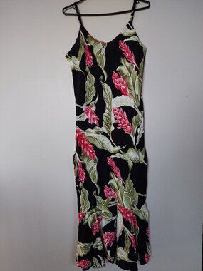 Kauaian Kaua'iana Women's Hawaiian-style Maxi Dress Made In Hawaii